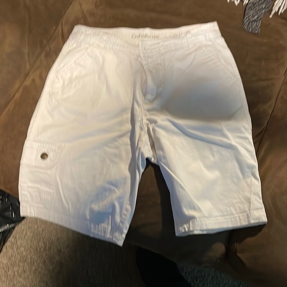 Croft and Barrow size 8 Stretch Cargo shorts - Picture 1 of 4
